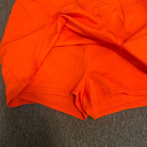 NWOT urban outfitters orange mini skort - Picture 3 of 4